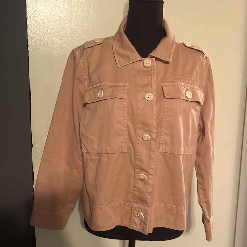 J Crew petite large smock jacket
